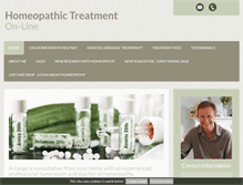 Tablet Screenshot of homeopathictreatmentonline.com